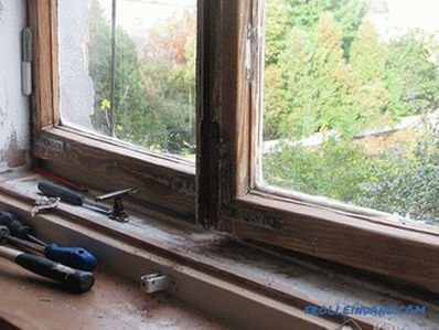 Réparation de fenêtres en bois bricolage