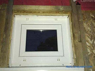 Comment recouvrir le revêtement de la fenêtre - montage du revêtement sur l'ouverture de la fenêtre + photo