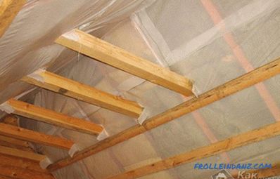 Comment isoler le toit de l'intérieur - technologie d'isolation de toit