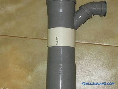 Insérer dans un tuyau d'égout - comment faire un insert dans un tuyau d'égout