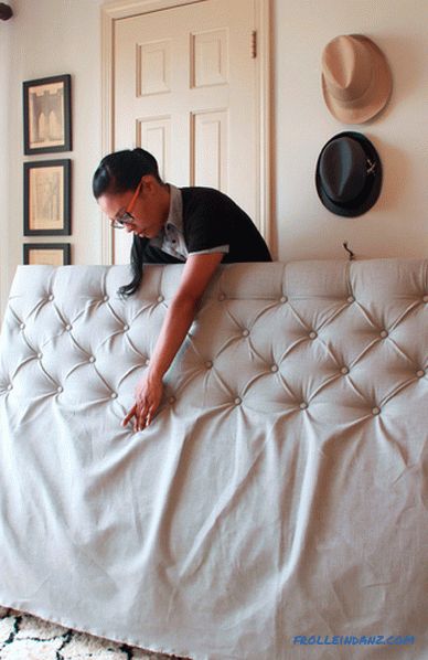 Comment faire une tête de lit douce avec vos mains