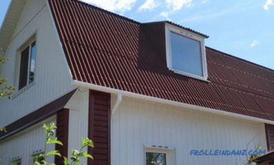 Quel est le meilleur métal ou onduline pour le toit d'une maison privée