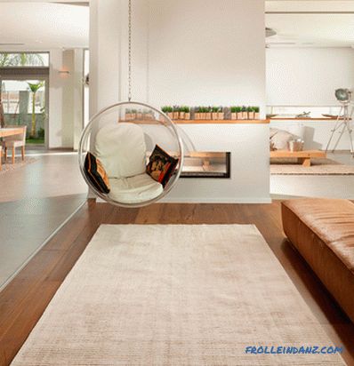L'intérieur du salon dans le style du minimalisme - les règles et 70 idées d'inspiration