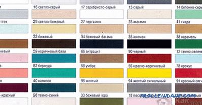Comment choisir une couleur de coulis - astuces pour choisir une couleur de coulis + nuancier
