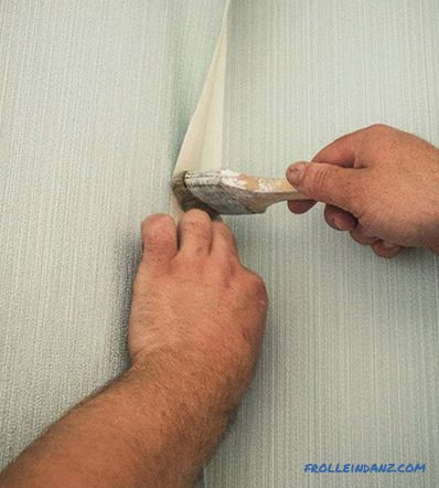 Comment couper le papier peint - caractéristiques de coupe