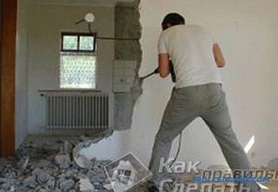 Comment casser un mur de béton - le démantèlement du mur de béton