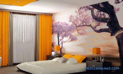 Quel papier peint choisir pour la chambre à coucher, en tenant compte de leur aspect pratique et de leur design + Photo and Video