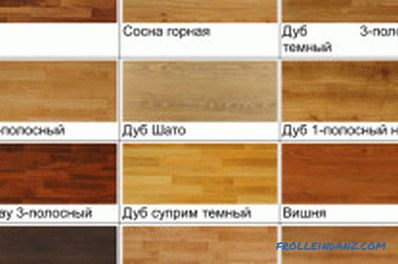 Plancher de bois: recommandations et caractéristiques