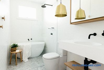 Salle de bain de style scandinave - Règles de conception et idées photo