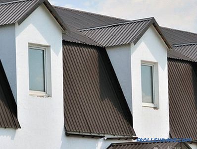 Comment couvrir le toit de la maison - le choix du matériau de toiture