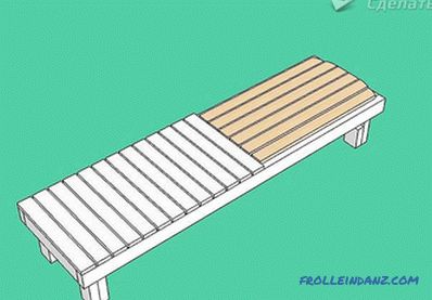 Comment faire une chaise longue avec les mains avec du bois + dessins, photos, vidéos