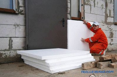 Isolation thermique des murs en mousse plastique