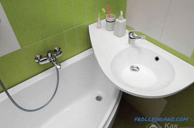 Comment équiper la salle de bain - produits de toilette (+ photos)