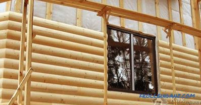 Comment rhabiller un blockhaus - imitation de bois sur la façade