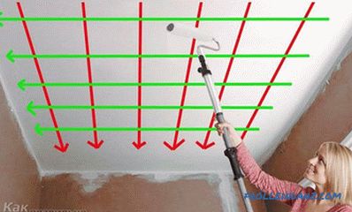 Comment peindre le plafond avec de la peinture à base d'eau