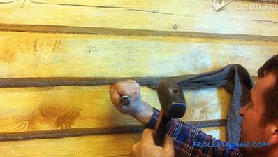 Comment calfeutrer la maison en rondins avec vos propres mains