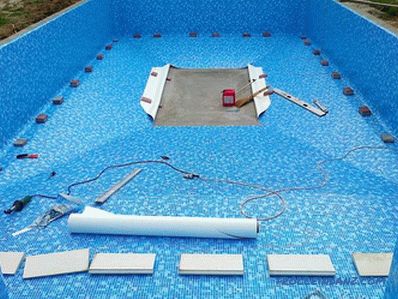 Imperméabilisation d'une piscine avec vos propres mains - comment procéder à l'imperméabilisation