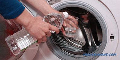 Comment nettoyer la machine à laver de l'acide citrique, du vinaigre et d'autres moyens de calcaire + Vidéo