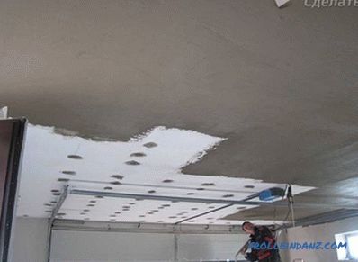 Comment isoler le plafond dans le garage