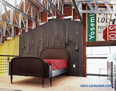 Chambre de style loft - 52 exemples intérieurs