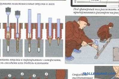 Plancher à faire soi-même dans un nouveau bâtiment