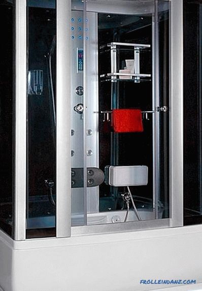 Classement des cabines de douche par qualité - le meilleur ouvert, fermé et combiné
