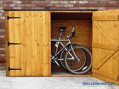 Garage en bois faites-le vous-même - comment faire + schémas, photo
