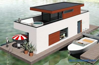 Comment construire une maison sur l'eau