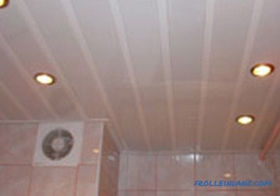 Quel plafond est préférable de faire dans la salle de bain