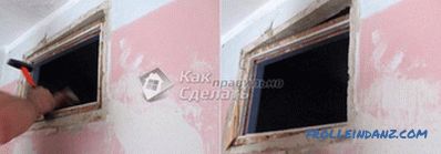 Comment sceller la fenêtre entre la salle de bain et la cuisine à Khrouchtchev