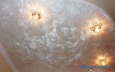 Décoration de plafond avec du plâtre décoratif - comment appliquer le plâtre décoratif