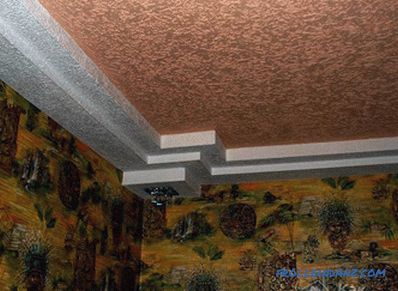 Décoration de plafond avec du plâtre décoratif - comment appliquer le plâtre décoratif