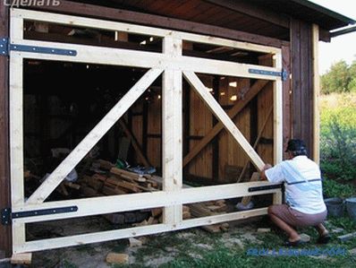 Comment faire un portail en bois - un portail en bois (+ photos, schémas)