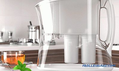 Cruche filtrante pour l'eau: lequel est-il préférable de choisir pour la maison ou le jardin